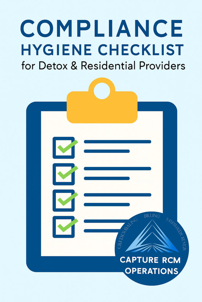 Detox & Residential Compliance Audits