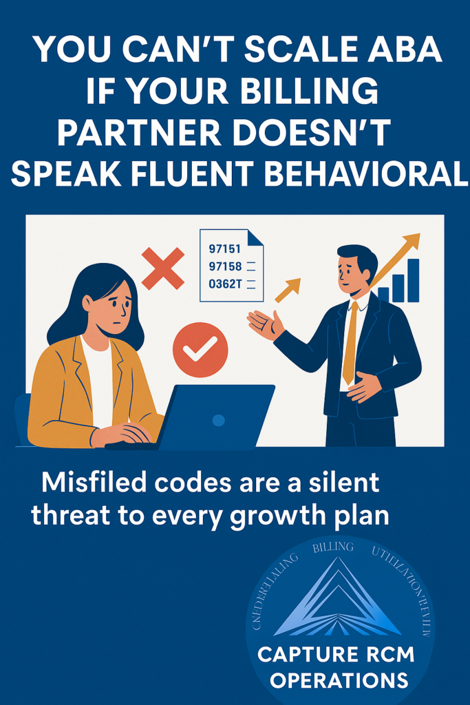Scaling ABA Services? You Need a Billing Partner Who Speaks Behavioral